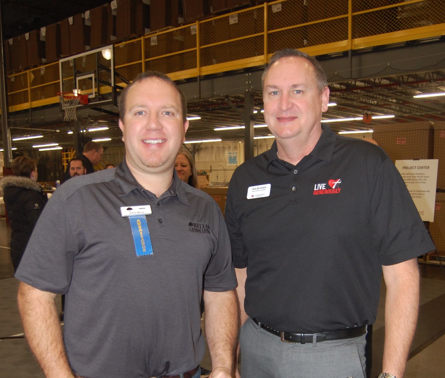 Justin Bellas, Bob Borchers